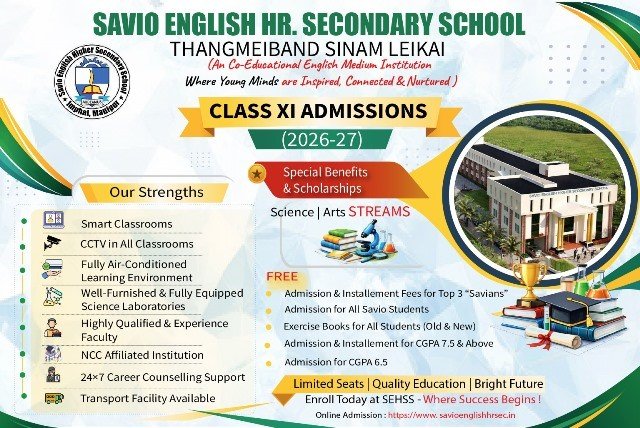 Class XI Admission is Going On! Streams Offered: Science & Arts. Experienced Faculty, Affordable Fee Structure, Special Admission Benefits & Scholarships. For further information, please visit or contact the School Office. 1.jpg